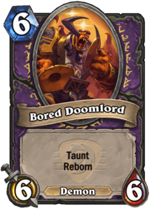 Bored Doomlord Card