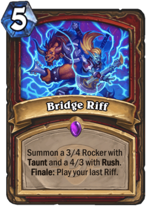 Bridge Riff Card