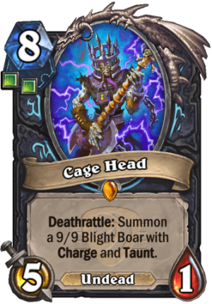 Cage Head Card