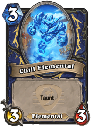 Chill Elemental Card