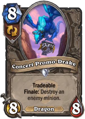 Concert Promo-Drake Card