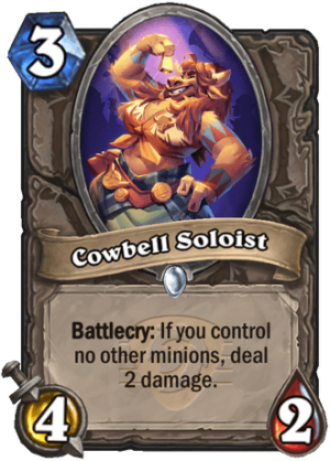 Cowbell Soloist Card