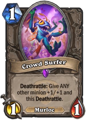 Crowd Surfer Card
