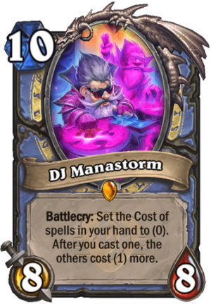 DJ Manastorm Card