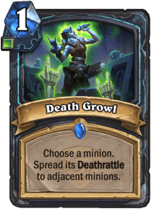 Death Growl Card