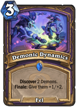 Demonic Dynamics Card