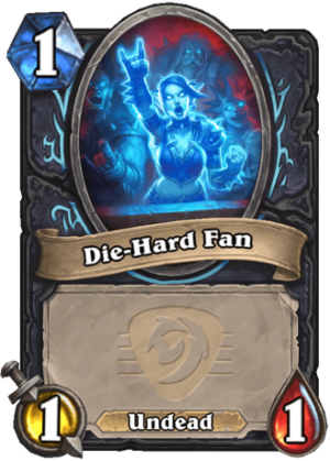 Die-Hard Fan Card