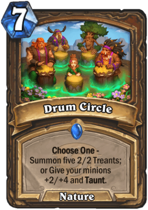 Drum Circle Card