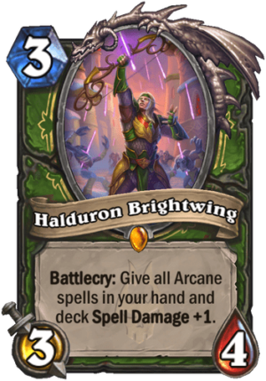 Halduron Brightwing Card