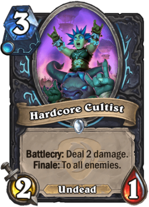 Hardcore Cultist Card