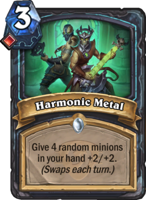 Harmonic Metal Card