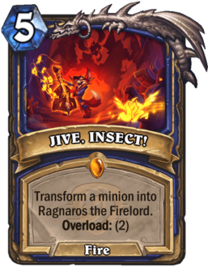 JIVE, INSECT! Card