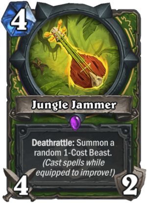 Jungle Jammer Card