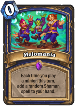 Melomania Card