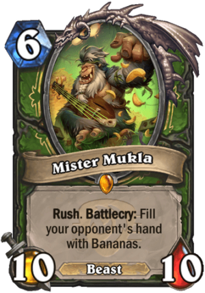 Mister Mukla Card