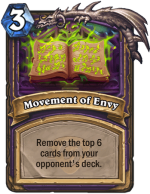 Movement of Envy Card