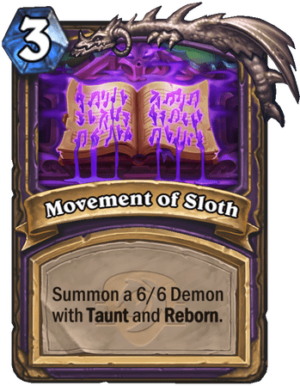Movement of Sloth Card