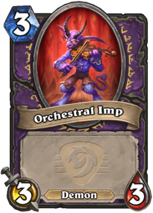 Orchestral Imp Card