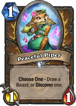Peaceful Piper Card