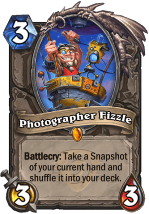Photographer Fizzle Card