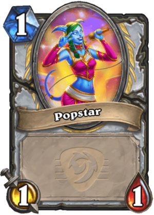 Popstar Card