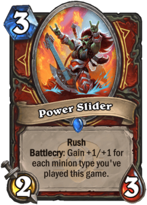 Power Slider Card
