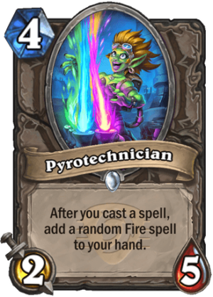 Pyrotechnician Card