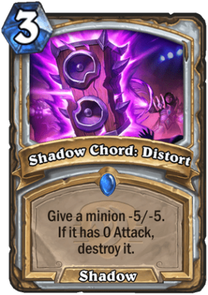 Shadow Chord: Distort Card