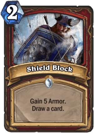 Shield Block Card