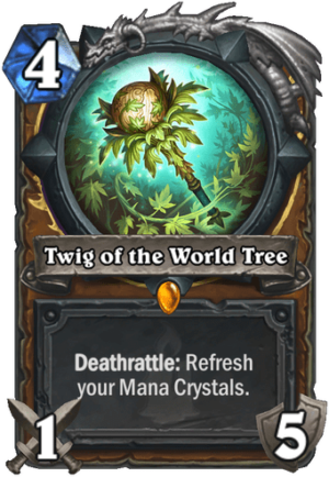 Twig of the World Tree Card