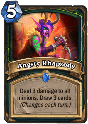 Angsty Rhapsody Card