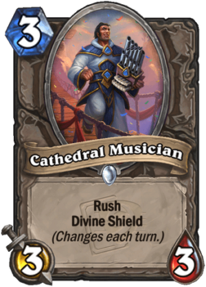 Cathedral Musician Card