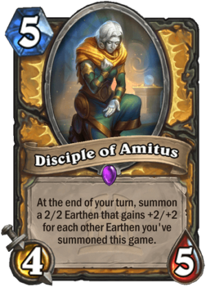 Disciple of Amitus Card