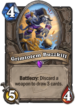 Grimtotem Buzzkill Card