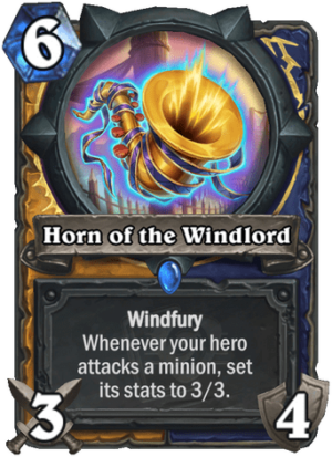 Horn of the Windlord Card