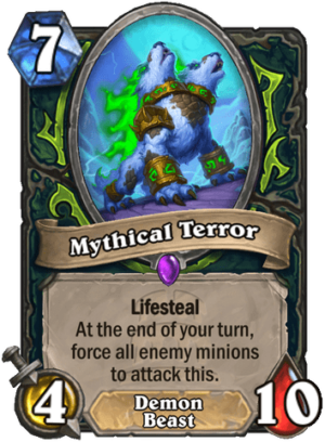 Mythical Terror Card