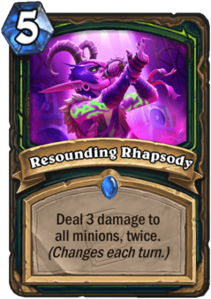Resounding Rhapsody Card