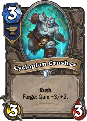 Cyclopian Crusher Card