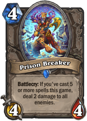 Prison Breaker Card