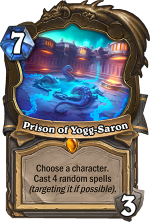 Prison of Yogg-Saron Card