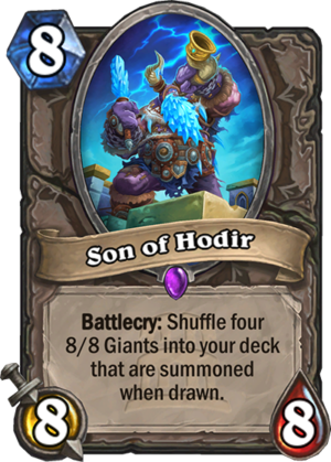 Son of Hodir Card