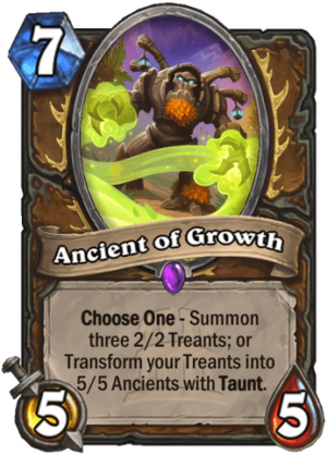 Ancient of Growth Card