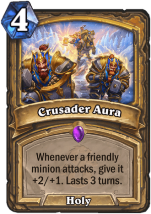Crusader Aura Card