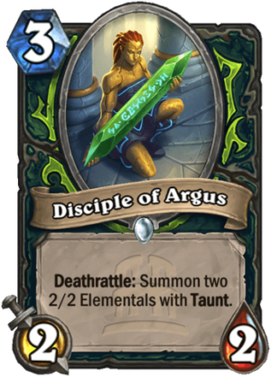Disciple of Argus Card