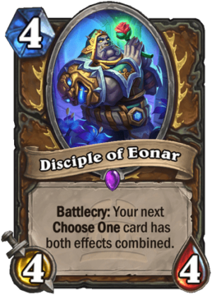Disciple of Eonar Card