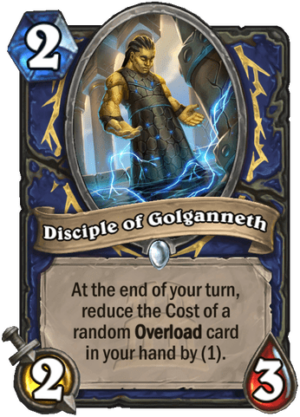 Disciple of Golganneth Card