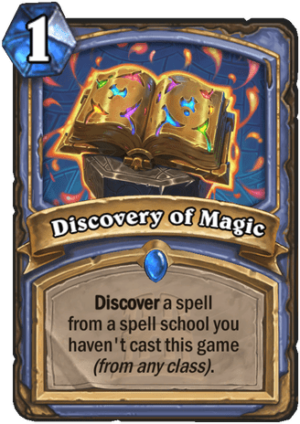 Discovery of Magic Card