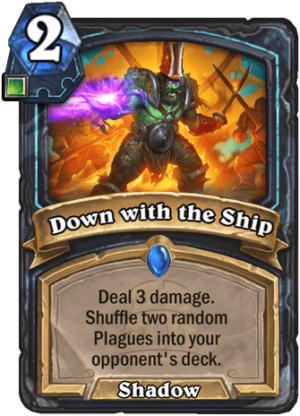 Down with the Ship Card