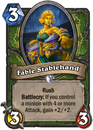 Fable Stablehand Card