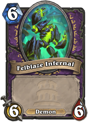 Felblaze Infernal Card
